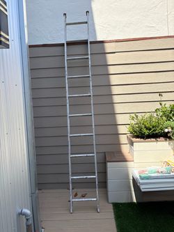 Aluminum Single Section Straight Ladder 12-15ft