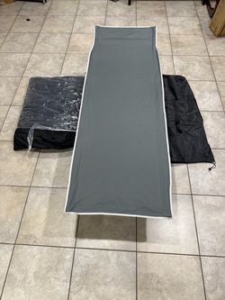 Folding Camping Cot with Carry Bag and mattress