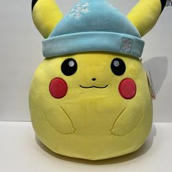 Squishmallows Pikachu Holiday 14" Plush
