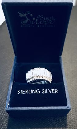 Simply Silver Brilliant Cubic Zirconia