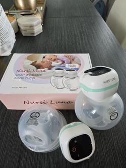 Nursi Luna Smart Wearable Breast Pump – Double Electric