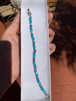 Sterling Silver 925 Turquoise Stone