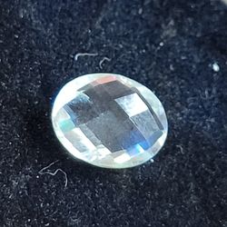 2.50ctw Clear Quartz Crystal Checkered Stone Natural 8x10mm [1pcs.]
