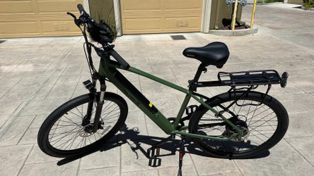 Hurley Electric Bike — TailSlide (Olive/Army Green)