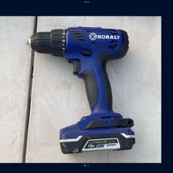Tool Sale! 18V Kobalt Drill And Battery - Works Great 