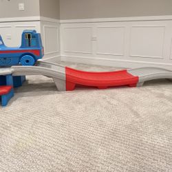 THOMAS TRAIN WITH TRACK SLIDE