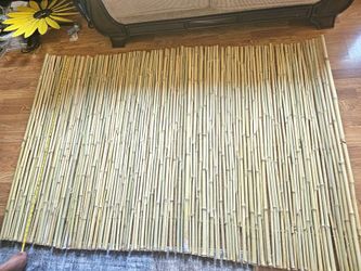 Bamboo garden fence, 6' x 4'