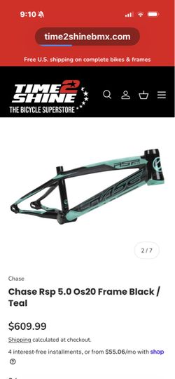 Chase RSP 5.0 race frame..