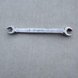 SNAP ON TOOLS RXFMS1314B 13mm/14mm 6pt Flank Drive Double End Flare Nut Wrench