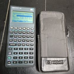 HP 48G Graphing Calculator With Case Tested No Manual