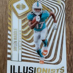 2021 Illusions Jaylen Waddle Rookie Illusionists
