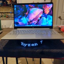 HP 15 6" Laptop 😃 Ryzen 7 Quad 16GB 😲1.256TB Storage 💪🏾 Windows 11 Pro