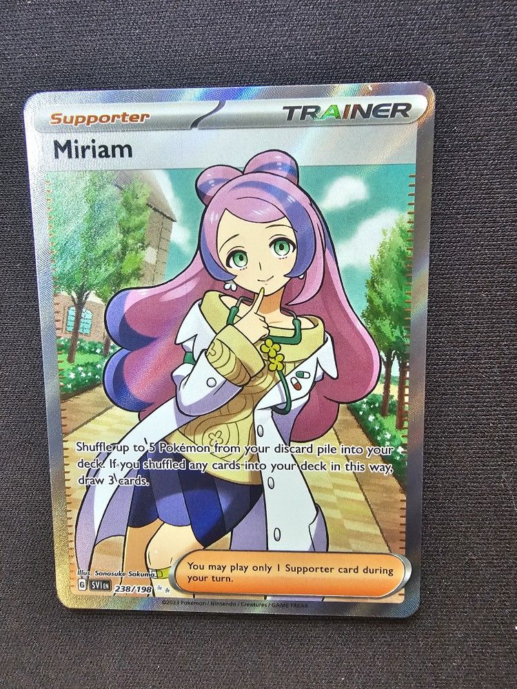 Miriam Scarlet And Violet Base Set