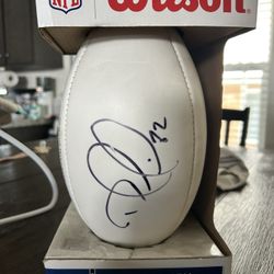 Autographed Football 