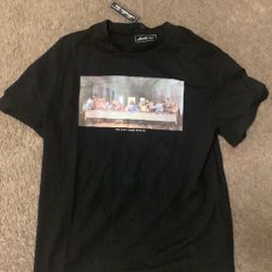 Mister Tee black The Last Supper tee 