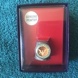 President Richard Nixon Library And Birthplace Pewter Thimble