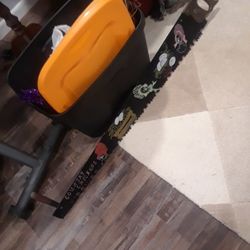 54in Beautiful Hand Painted Saw Its A Must See