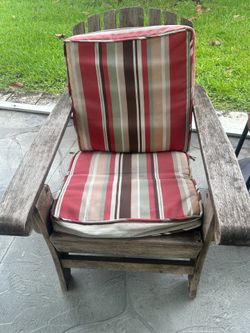 Adirondack chairs & table