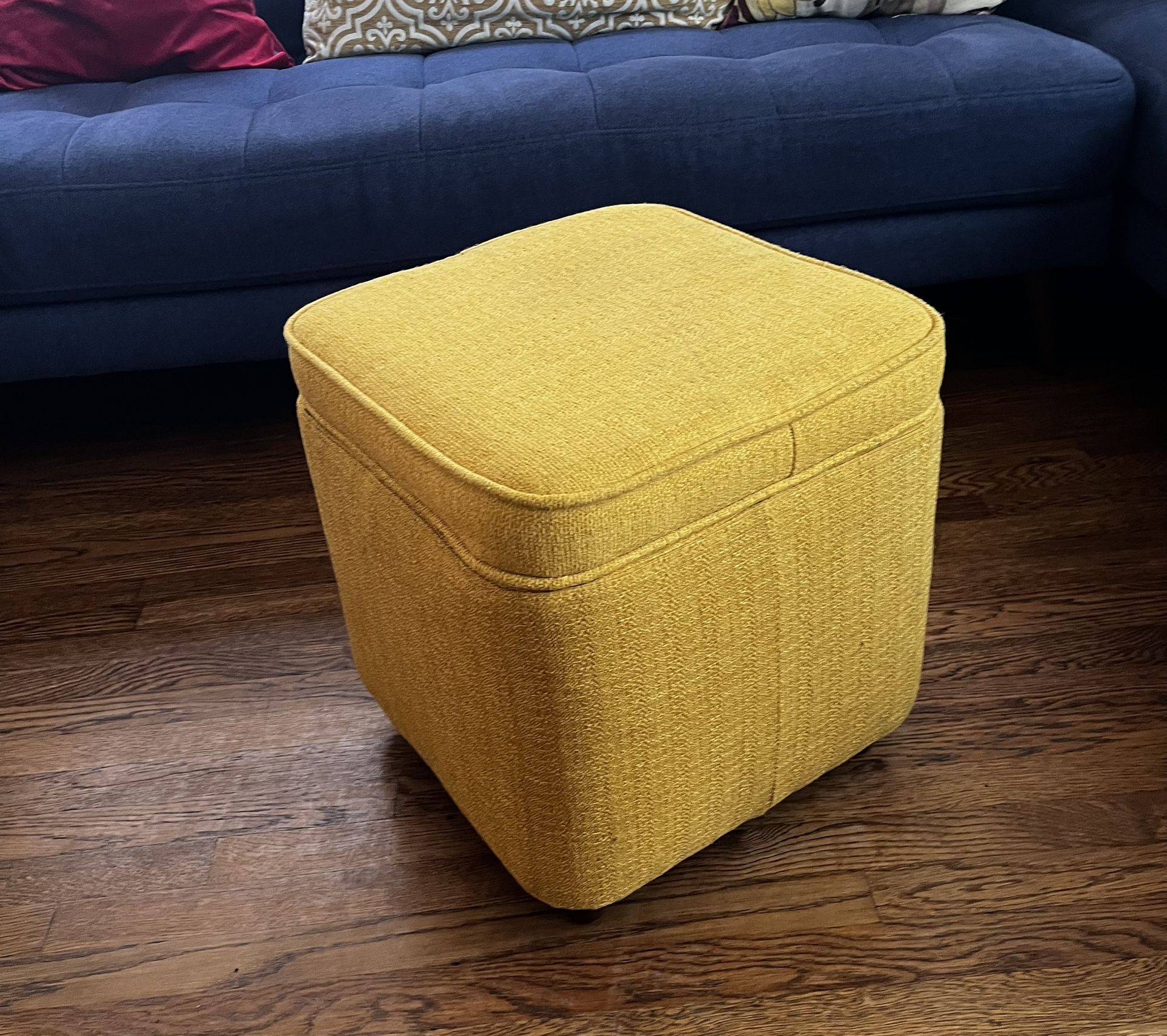 Yellow Ottoman