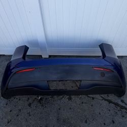 2020 2021 2022 2023 2024 Tesla Model Y No Sensor Rear Bumper Cover With Lower Bumper OEM