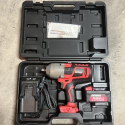 Earthquake EQ12XT-20V 20V Max Lithium 1/2"" Cordless Impact Wrench Kit