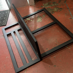Entry level truck size detailing frame