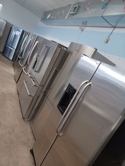 USED REFRIGERATORS FREE DELIVERY 120 DAY WARRANTY