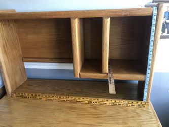 Oak Desk Topper