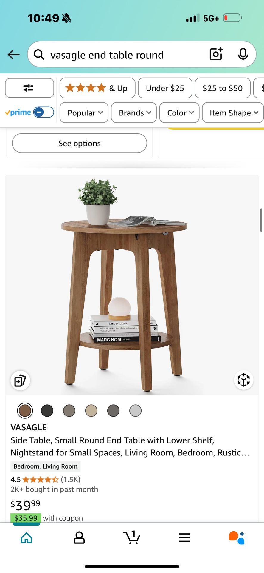 End Table Or Center Table