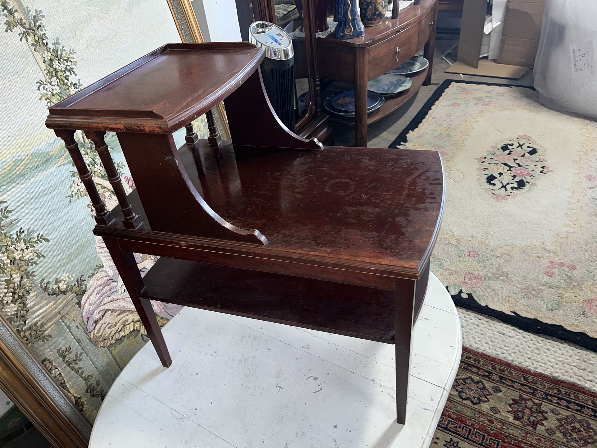 Antique Mahogany Side Table