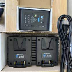 Hawk-Woods M150 V-mount Batteries And Charger
