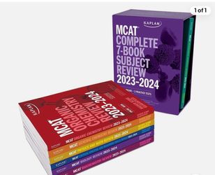 MCAT review books