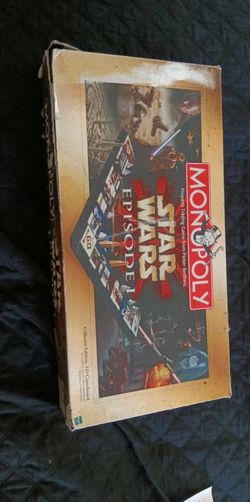 CIB Star Wars Episode 1 Monopoly