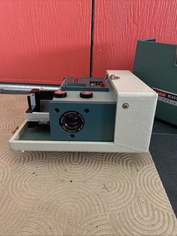 Kodak Readymatic 500 Vintage Slide Projector Model 1 With Manual.
