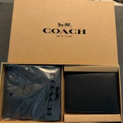 COACH Mens 3 in 1 BIFOLD wallet