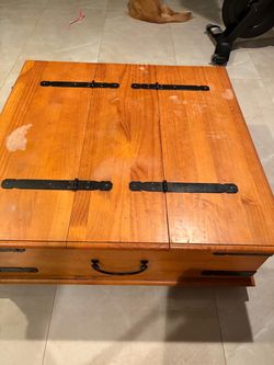 Coffee Table, Chest