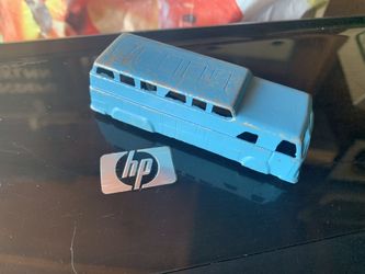 Midge toy Greyhound bus
