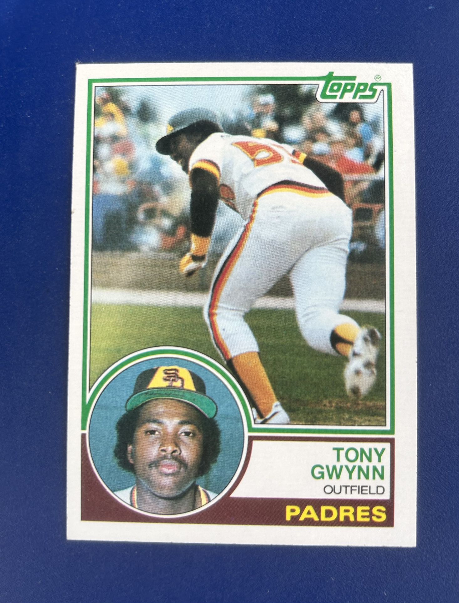 1983 Topps Tony Gwynn Rookie Baseball Card 