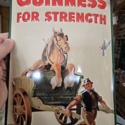 2 Tin Guinness Beer Signs 