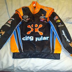 New Without Tags Jeff Burton NASCAR Cingular Racing Jacket