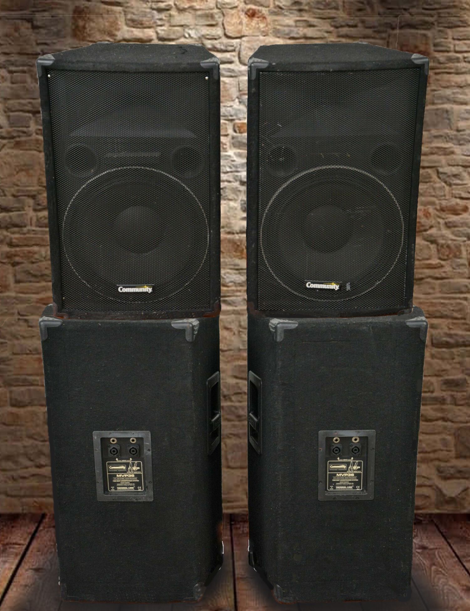 Community MVP36 Pro Loudspeakers Audio Stage PA Sound Reinforcement