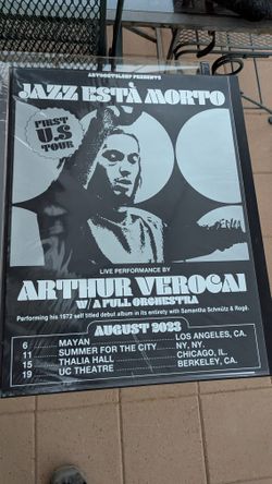 Jazz Is Dead Show Posters Arthur Verocai, Hermeto Pascoal, Cortex