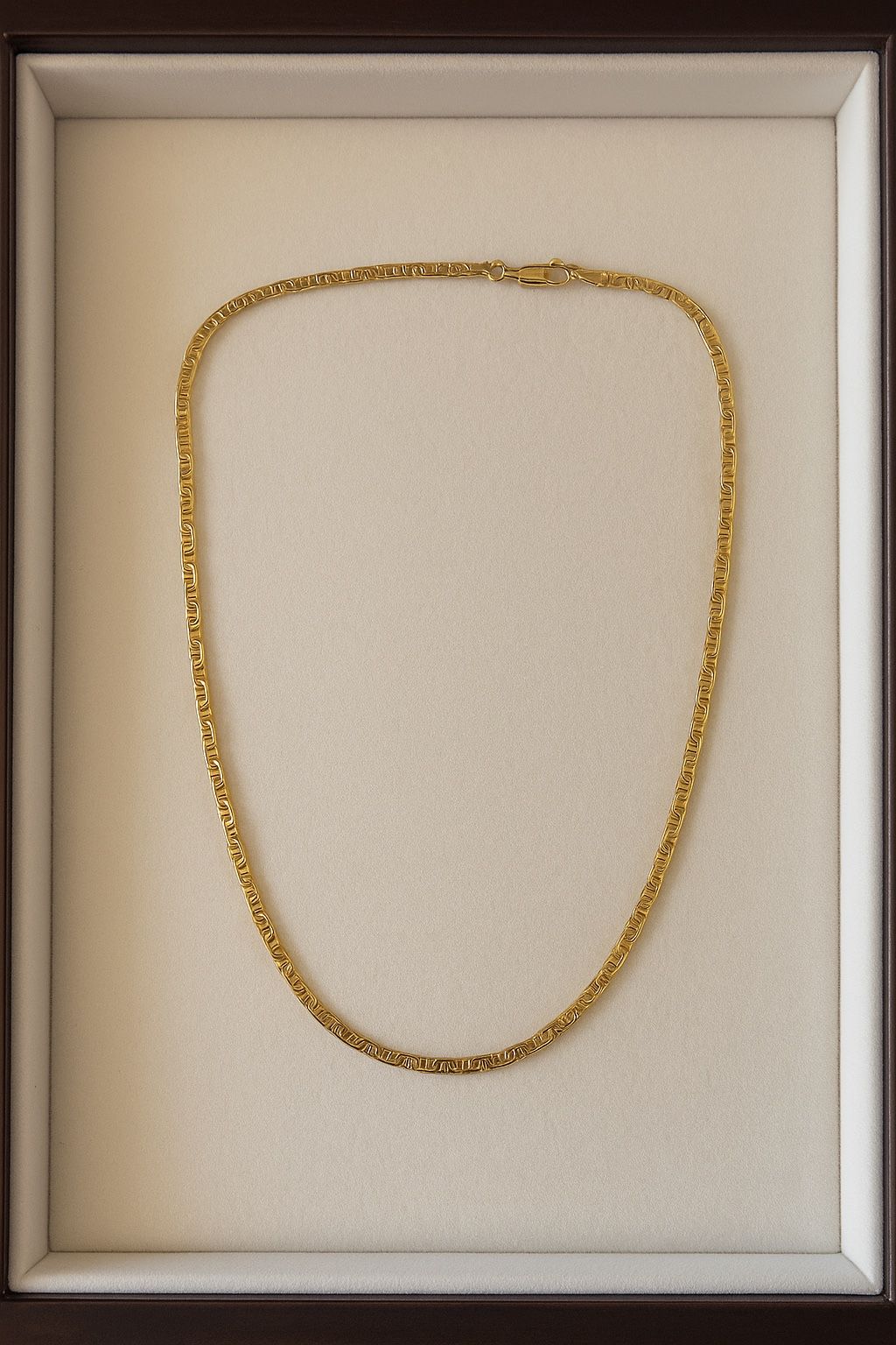 $40 14k 18inch Flat Mariner Chain