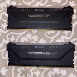 CORSAIR VENGEANCE RGB PRO DDR4 RAM 16GB (2x8GB) 3000MHz