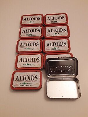 Lot of 100 empty Altoids tins