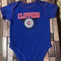 LA. Clippers Baby Onesie 
