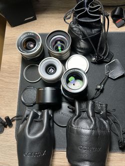 Contax G Camera Lens Set