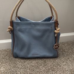 Michael Kors Blue and Brown