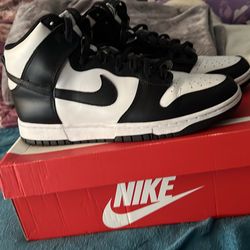 Nike dunk high (panda black white)