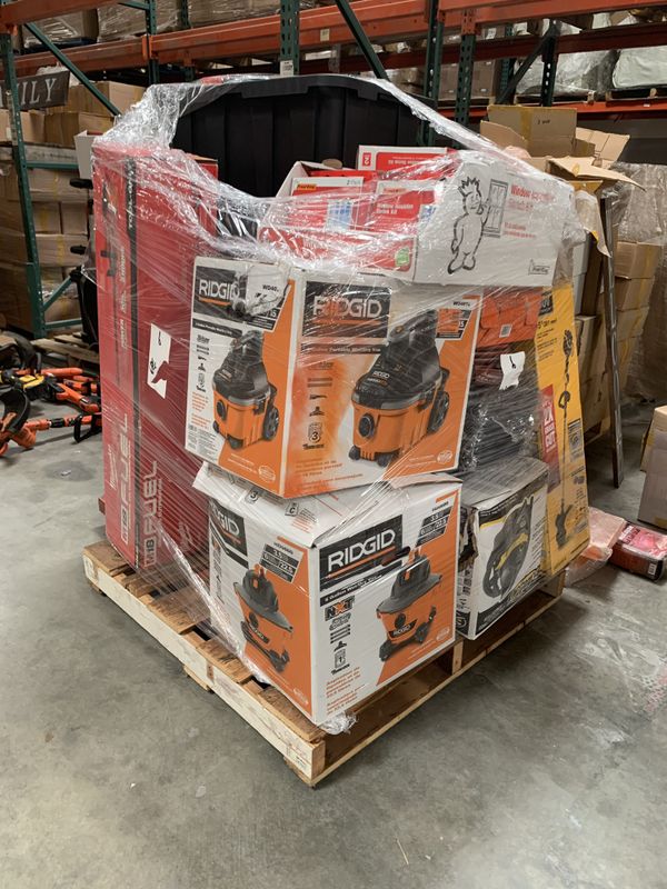 Home Depot Liquidation Pallet Dewalt Milwaukee Rigid 500 for Sale in